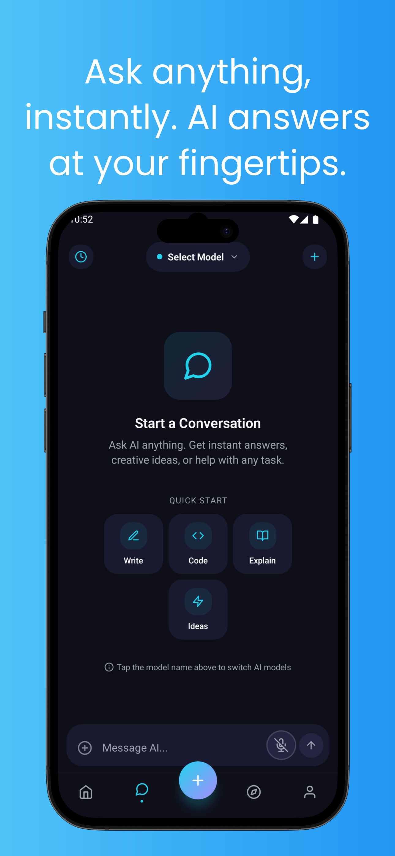 Chat with AI - App Screenshot